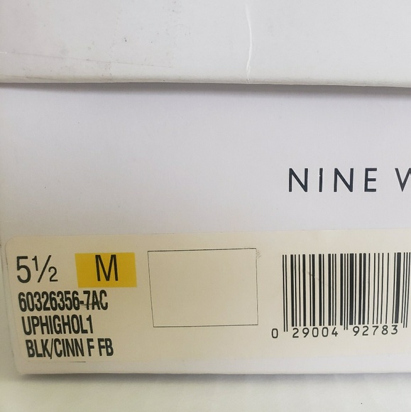 Nine West 🖤🤎 Black and Tan Heels - Picture 6 of 6